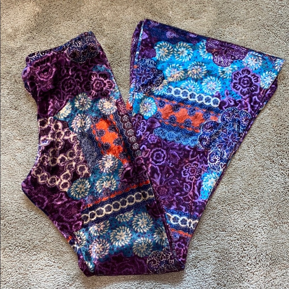 SOLD Psychedelic Velvet Bells